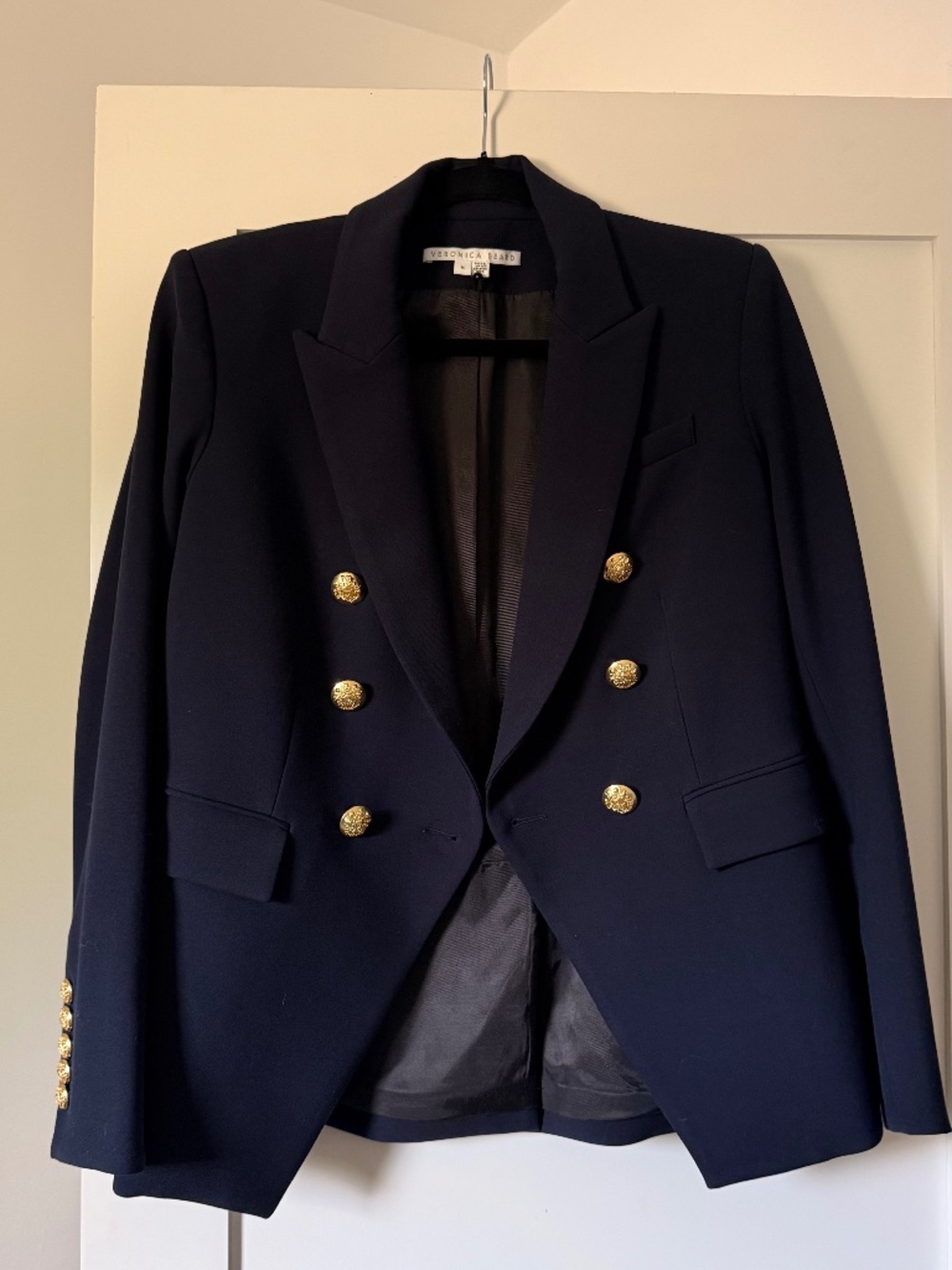 Veronica Beard, navy Miller Jacket